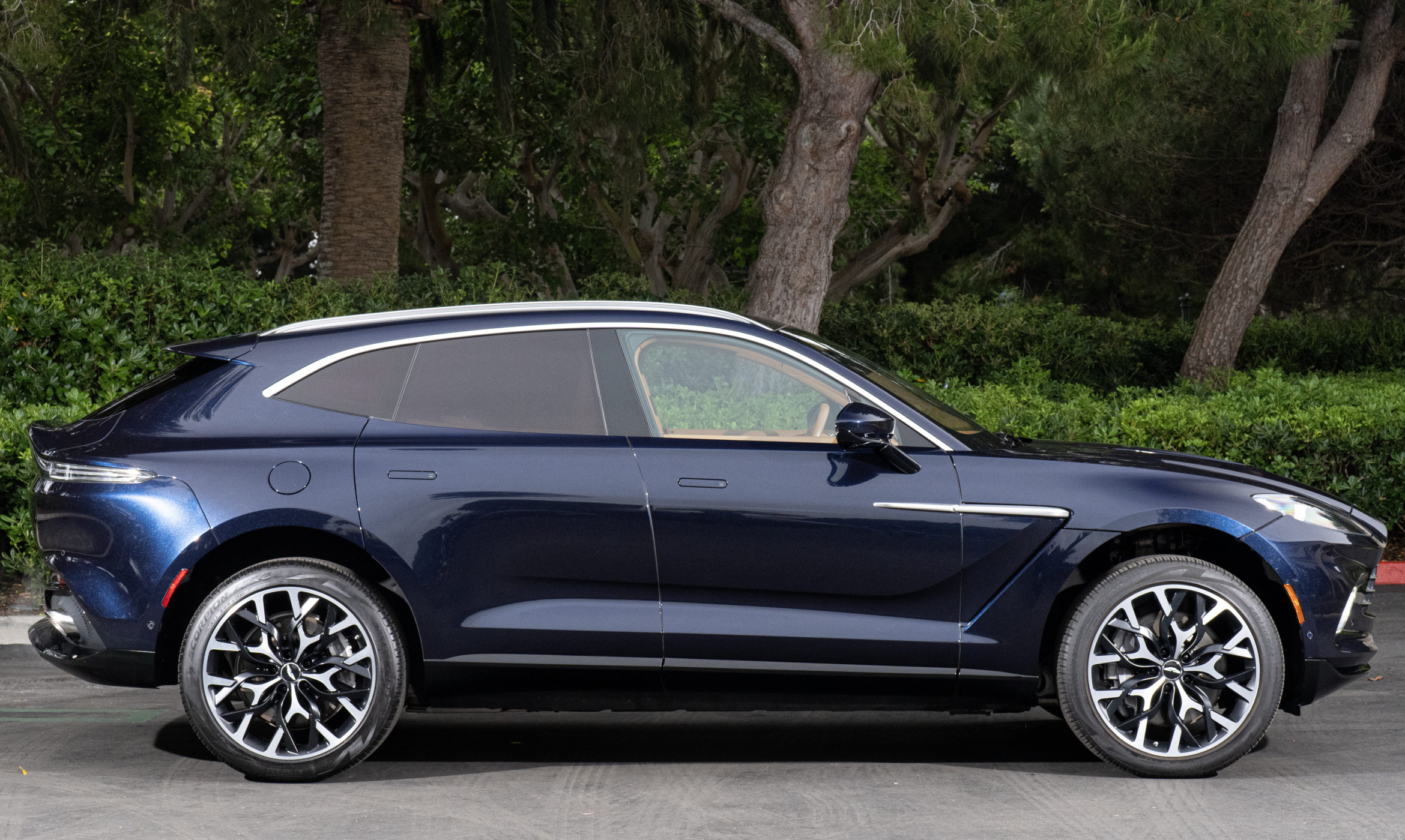 Used 2021 Aston Martin DBX Base with VIN SCFVUJAW2MTV02548 for sale in Newport Coast, CA