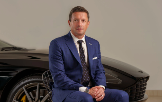 Adam Chamberlain President of Aston Martin of the Americas